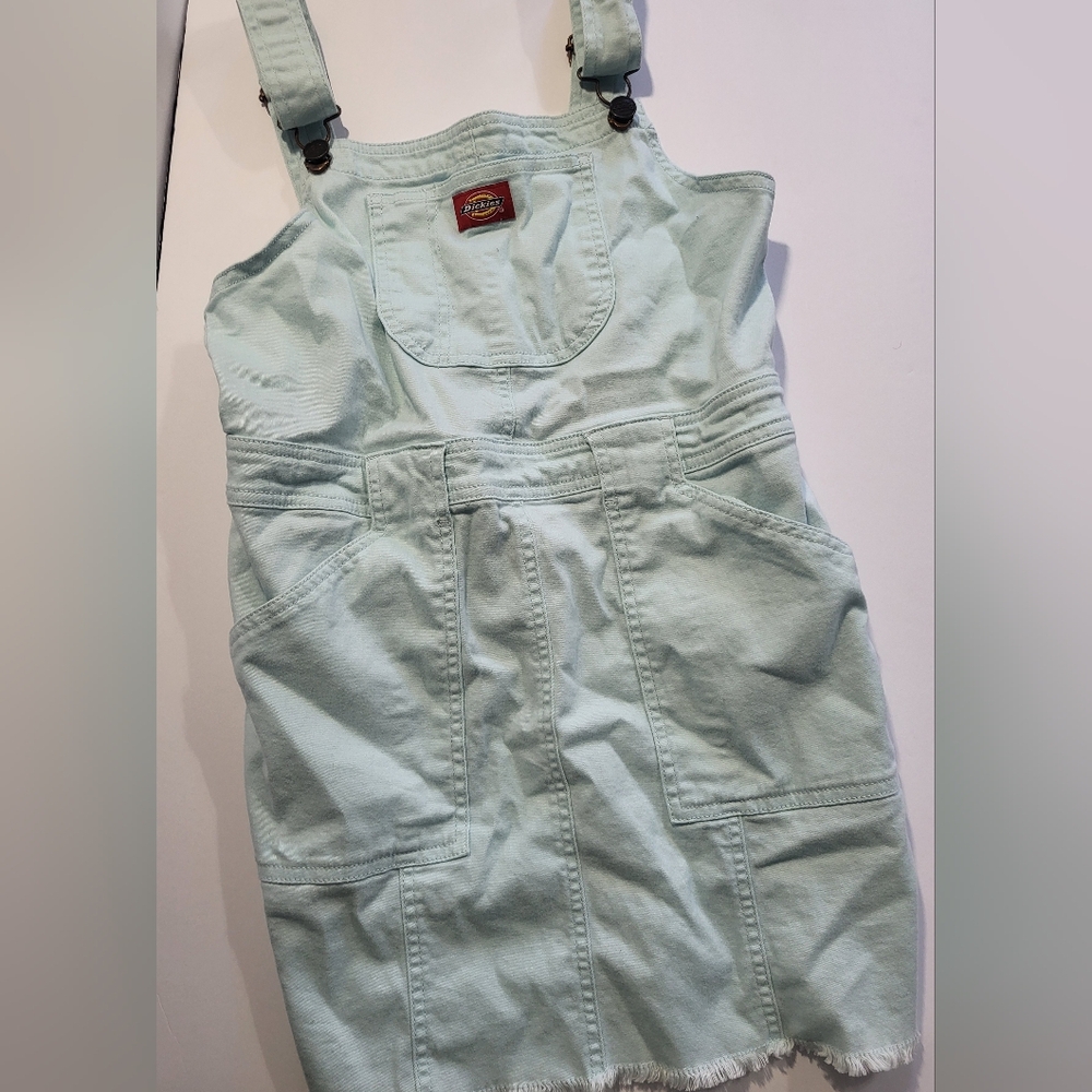 Dickies overall mini dress.